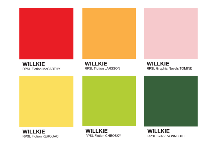Read the Rainbow: Literacy in Pantone Swatches